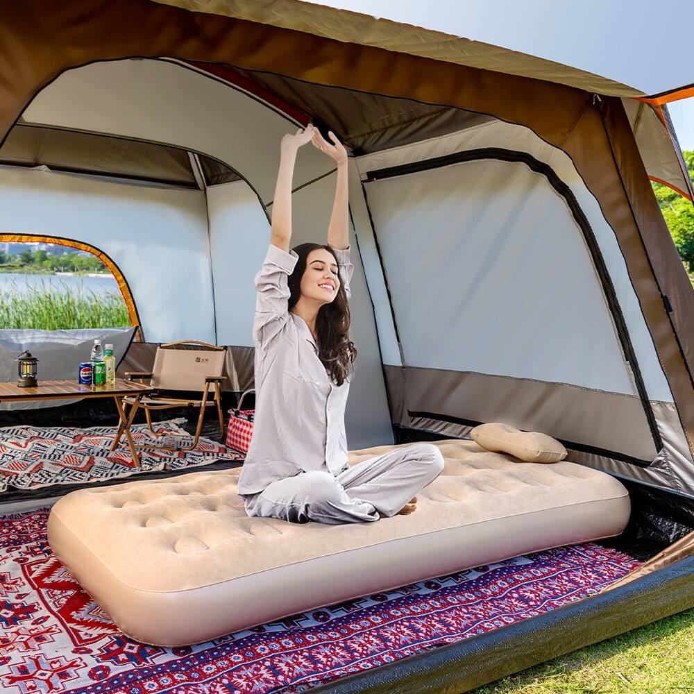 NomadAir Portable Twin Inflatable Mattress | USB Electric Pump ...